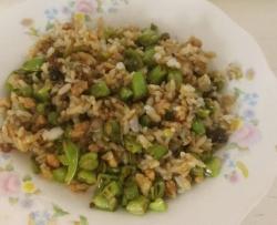 豆角炒饭