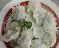 荠菜素水饺