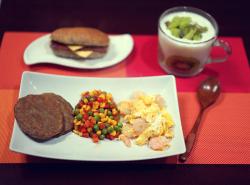 家有学童十五分钟早饭