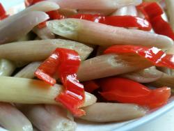 清炒鸡头菜