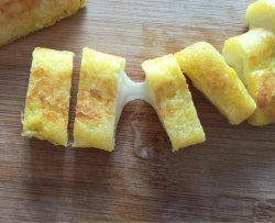 宝宝辅食之吐司奶酪卷