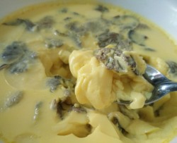 野生白参炖土鸡蛋