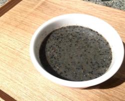 自制方便即食香浓芝麻糊健康早餐必备