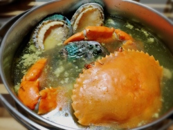 红蟳鲍鱼番鸭汤