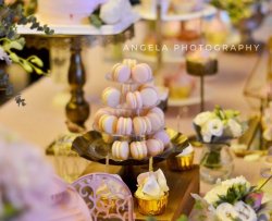 My wedding dessert table show