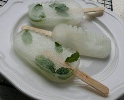 柠檬蜂蜜薄荷冰棒