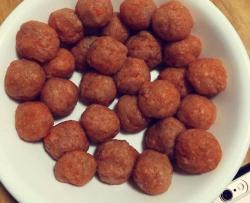 猫饭—胡萝卜牛肉丸子汤