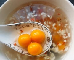 桂花酒酿糯米圆子