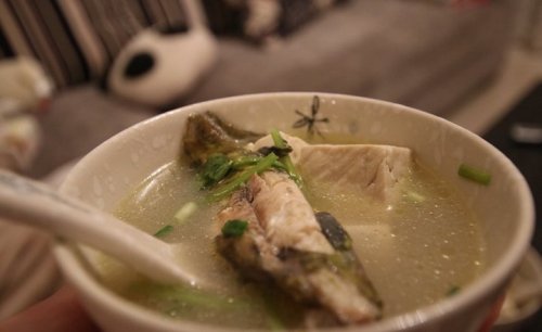 昂刺魚豆腐湯