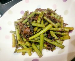梅干菜炒四季豆