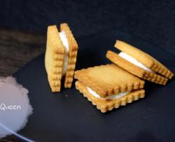 德普烤箱试用之——雪糕口感奶油奶酪夹心饼干