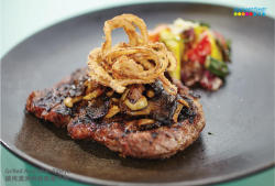 超级食物之炭烤澳洲特级肉眼牛排