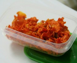 宝宝零食之烤红萝卜片