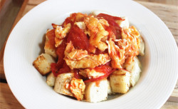 大学时代--西红柿鸡蛋炒馒头