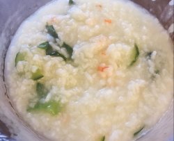 蔬菜虾仁粥