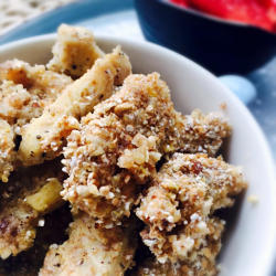 酸奶燕麦烤鸡条