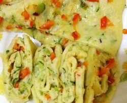 蔬菜鸡蛋早餐饼