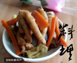 陈醋泡椒鸡爪
