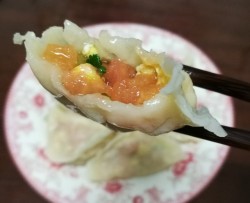 西红柿鸡蛋饺子