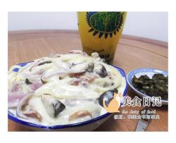 培根白芦笋洋葱蘑菇白汁意面