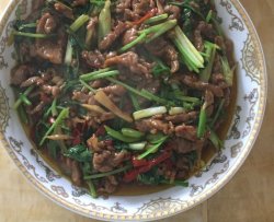 炒牛肉丝-小姑版本-正宗川菜30年