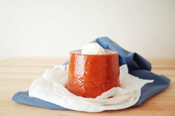 焦糖生奶油戚风蛋糕