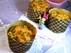 黑椒培根玉米面批萨蛋糕