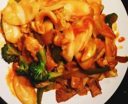 辣炒五花肉年糕