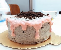 奥利奥芒果夹心酸奶蛋糕