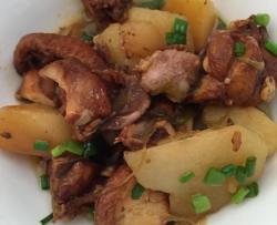 电压力锅版鸡肉炖土豆