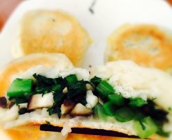 低脂系列之生煎青菜香菇素包