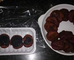 紫薯奶黄糯米饼