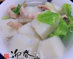 鱿鱼清汤盘糕