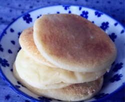 宝宝辅食 无油无糖酸奶玉米软饼