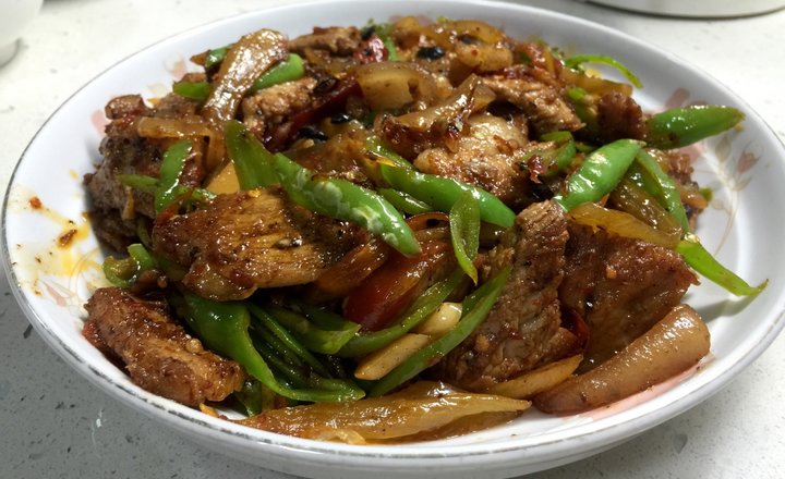 少油泡菜青椒回锅肉