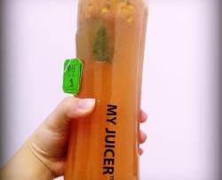 西柚百香果蜂蜜绿茶。酸酸甜甜好清新