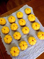 可爱呆萌南瓜饼