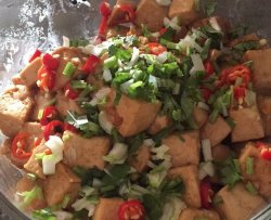 超简单的煎豆腐