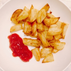 空气炸锅炸土豆薯角