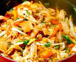 鲜香麻辣手撕椒麻鸡