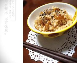 日式鸡肉板栗饭u･ω･u