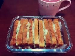 瘦身沙拉面包夹