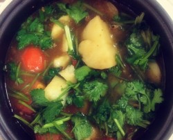 土豆西红柿蘑菇番茄汤