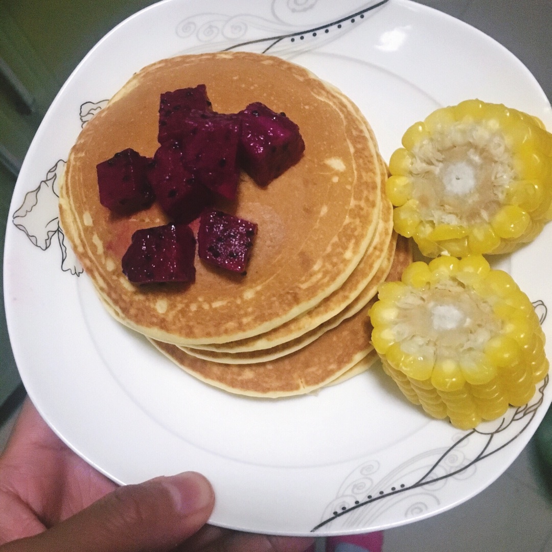 牛奶松饼图片大全集 美食照片 家常菜谱真实高清图片欣赏