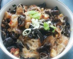 干贝香菇粉丝煲