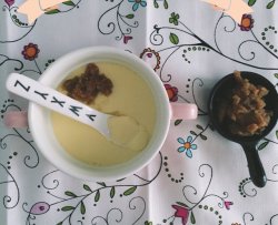 8m+红枣泥布丁蛋黄羹