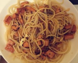 番茄肉末意大利面