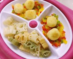 宝宝辅食之土豆鳕鱼小丸子