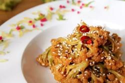 干锅番茄菜花干