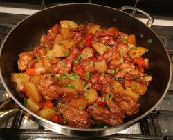 秘诀是可乐的红烧土豆鸡翅